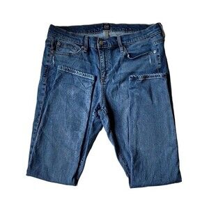 Women's Gap Denim Skinny Jeans Distressed Style 32 Regular